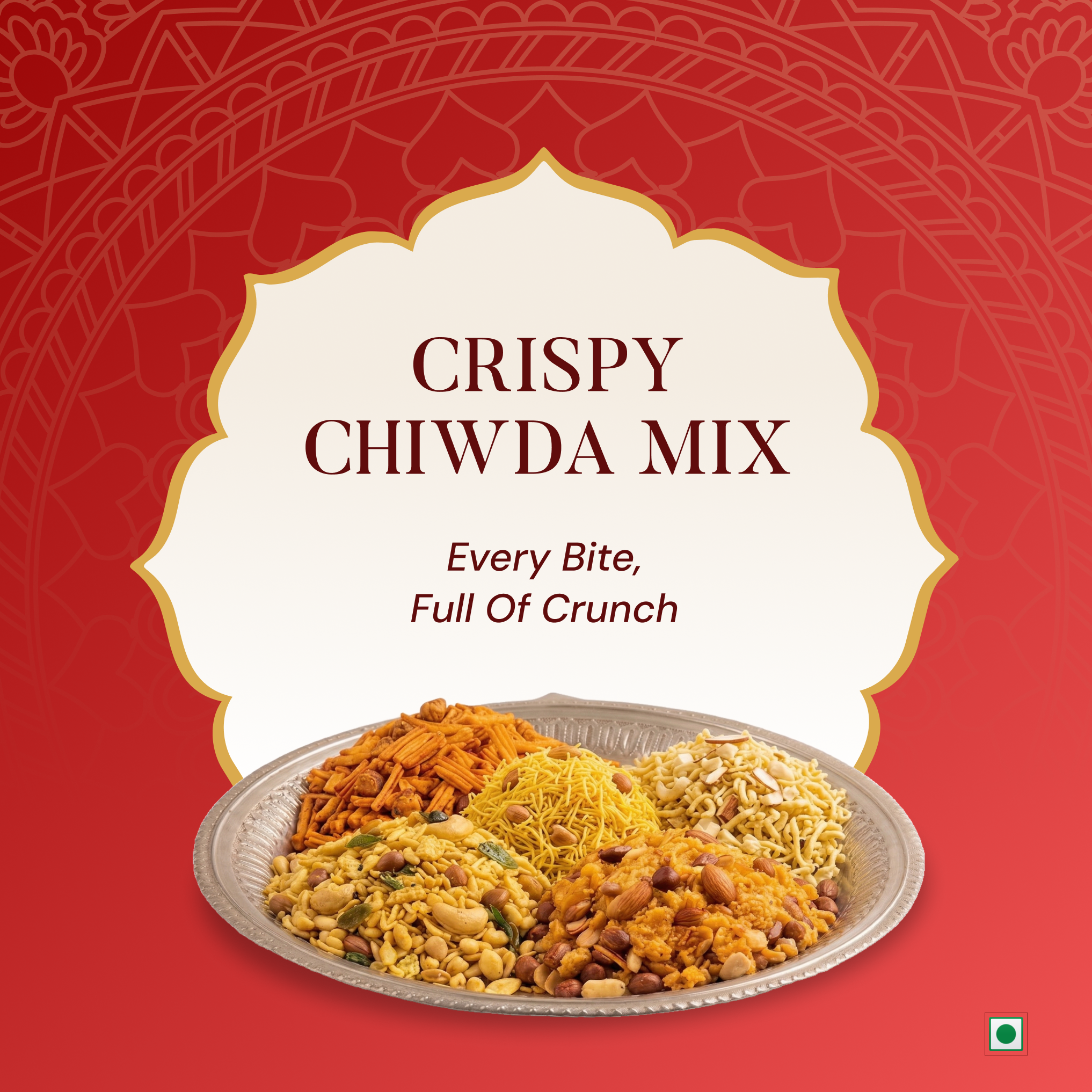 Crispy chiwda mixes