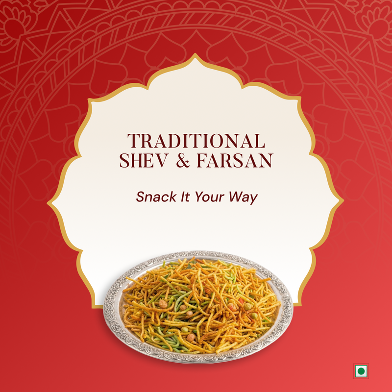 Traditional Shev & Farsan
